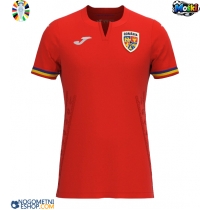 Moški Nogometni dresi Romunija Gostujoči EP 2024 Kratek Rokav